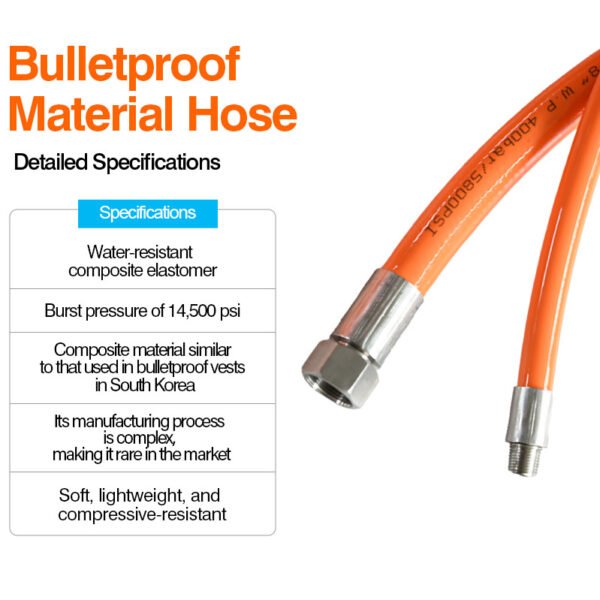 AMJ 1/8 inch sewer jetting hose for jetting machine - 图片 3